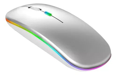 Mouse Sem Fio Recarregável Led - Bateria Bmax Bm615 Loja Coimbra Computadores Entregamos - Foto 2