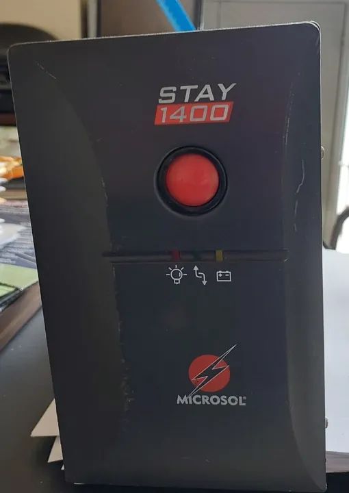 nobreak STAY 1400 Microsol, sem bateria, excelente oportunidade