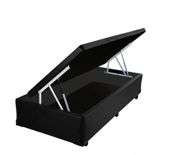 Cama Box Baú Solteiro Sintético 41x88x188 - Foto 5