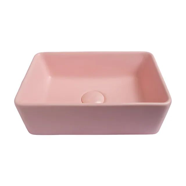 Cuba De Apoio Evier Rosa Pink 36x23x12 Banheiro Pequeno - Foto 2