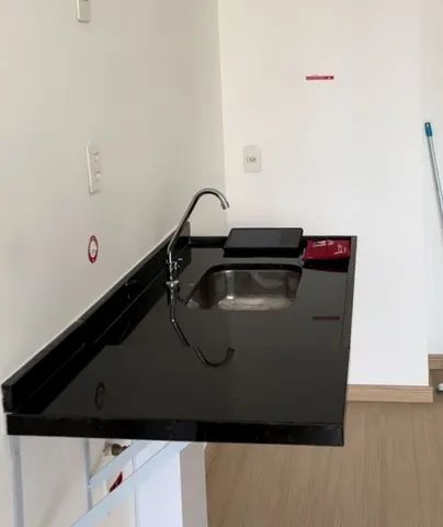 Bancada de cozinha com cuba de inox e sifão - Foto 2