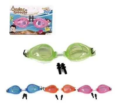 Oculos De Natação Proteção Uv Wellmix  Wx2943 Summer Fun - Amarelo