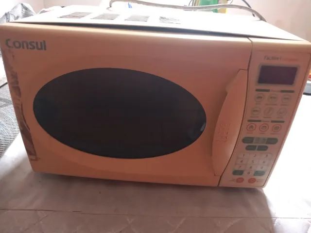 Microondas com defeito