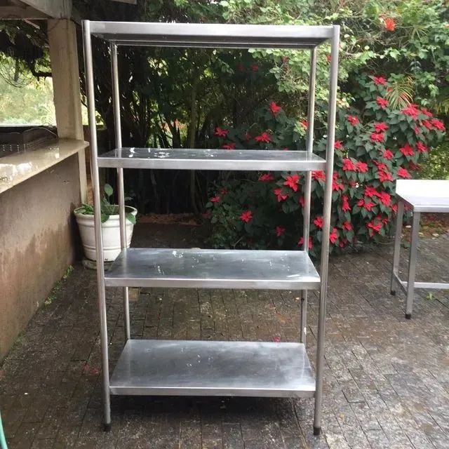 Prateleira Estante em Aço Inox 4 