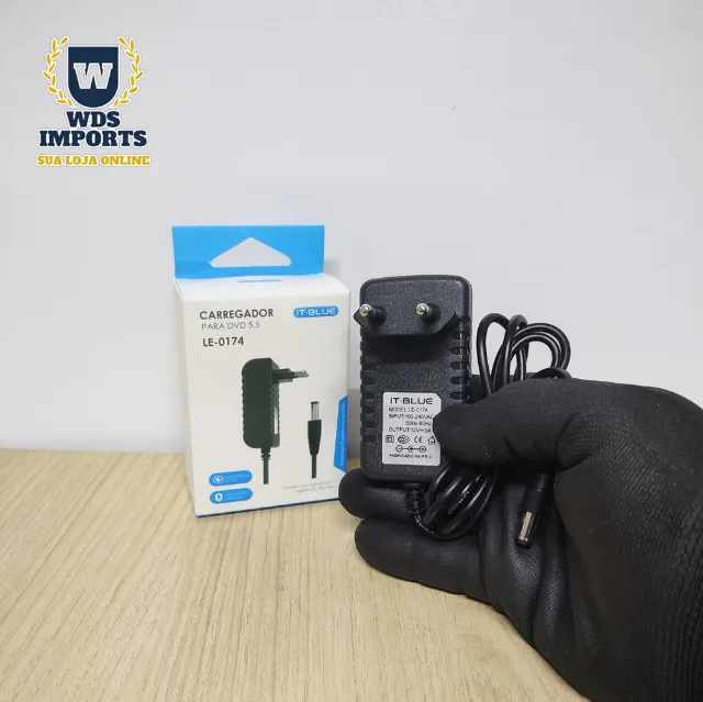 Fonte Alimentação Carregador 12V 3A Plug P4