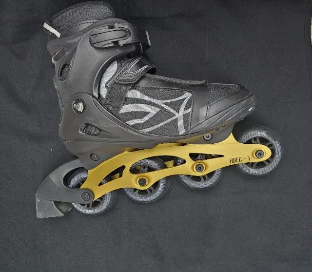 Vendo patins inline tamanho 38 MUITO NOVOS - Foto 2