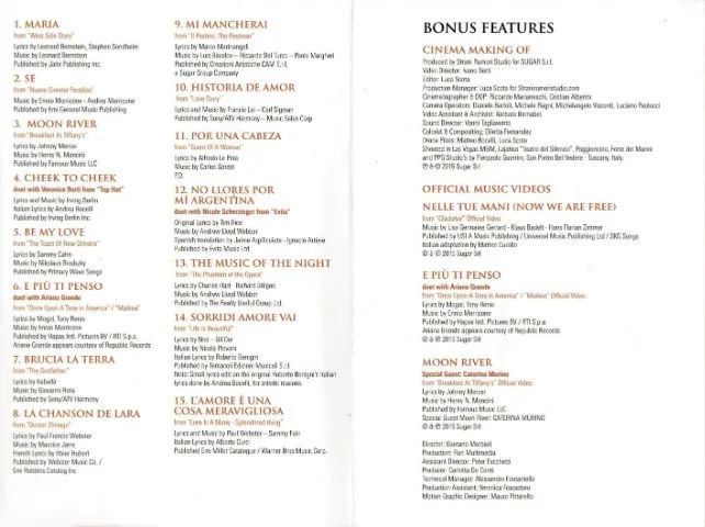 Dvd Andrea Bocelli - Cinema - Foto 5