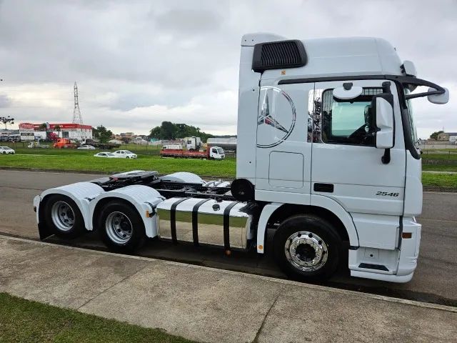 Mb Actros 2546 6x2 Ano 19 Automático Retarder Freio A Tambor ar condicionado - Foto 11