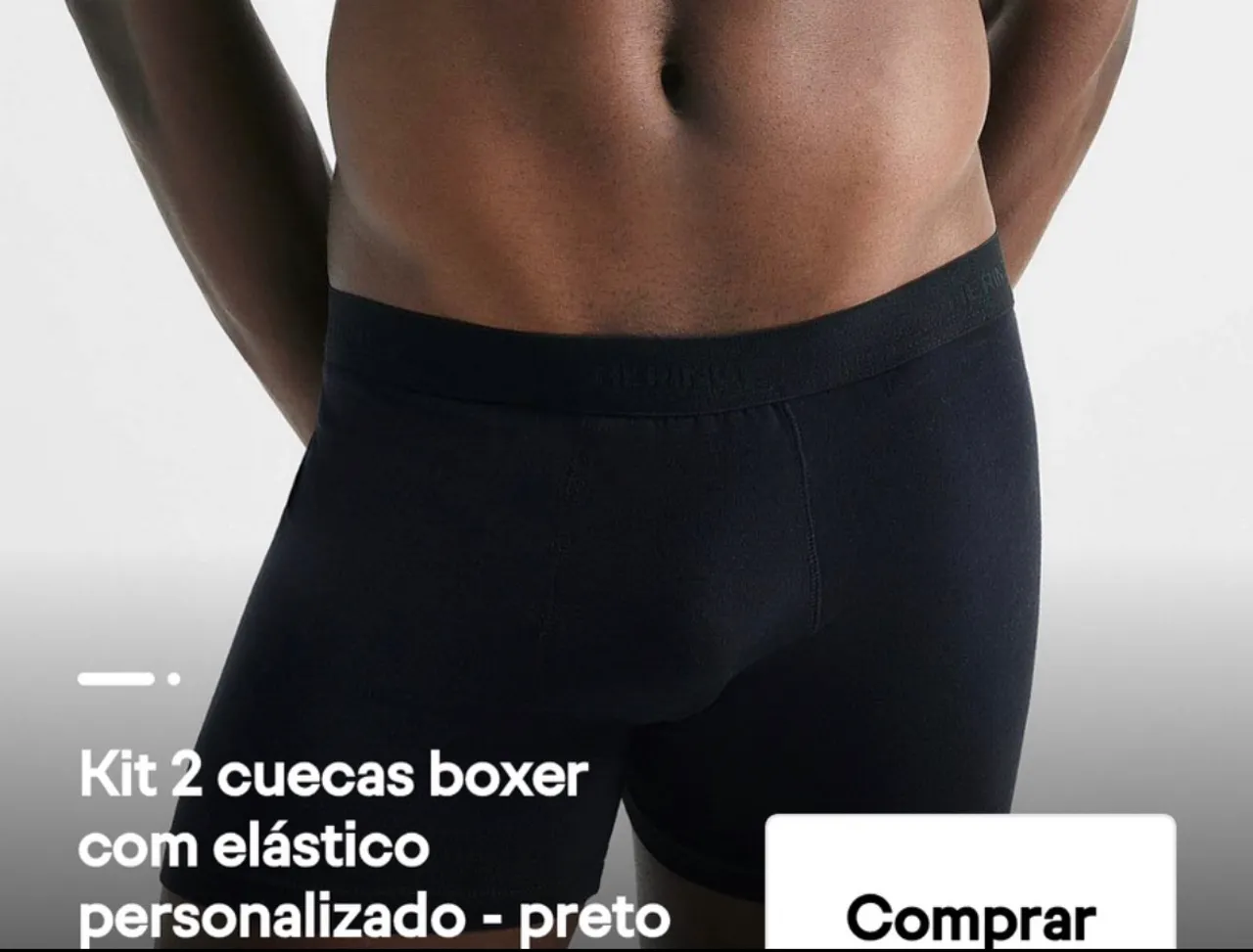 KIT 2 CUECAS BOXER HERING