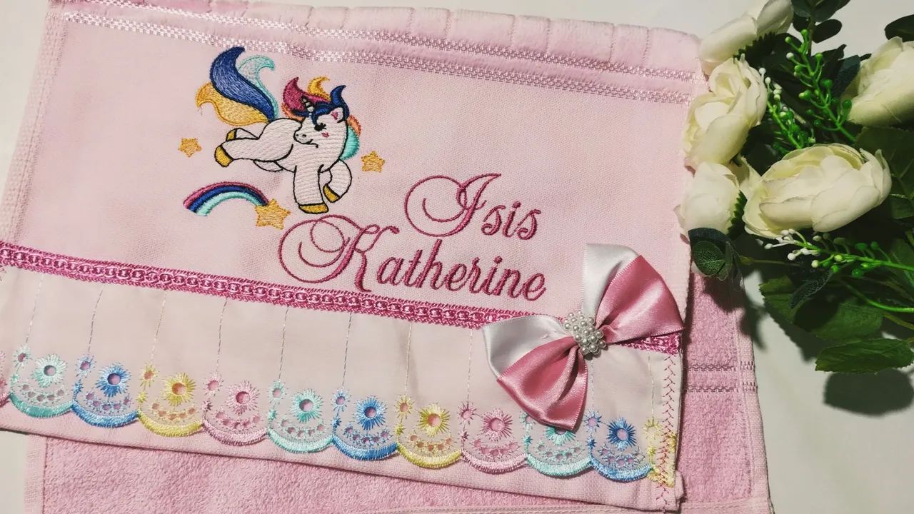 Toalhas boca bordadas e personalizadas. - Foto 3
