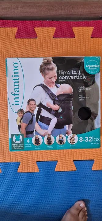 Canguru Infantino 4 em 1 Black