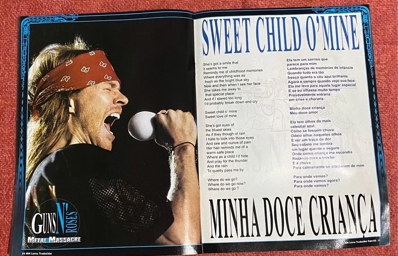 Você que nasceu em 1996 é Fã do GUNS N?ROSES, Colecionador ou Dono de bar de Rock. - Foto 3