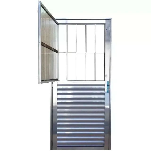 PORTA  DE ALUMÍNIO BRILHANTE  - Foto 4