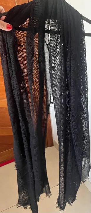 Kit com 3 cachecóis/ lenços - Foto 2