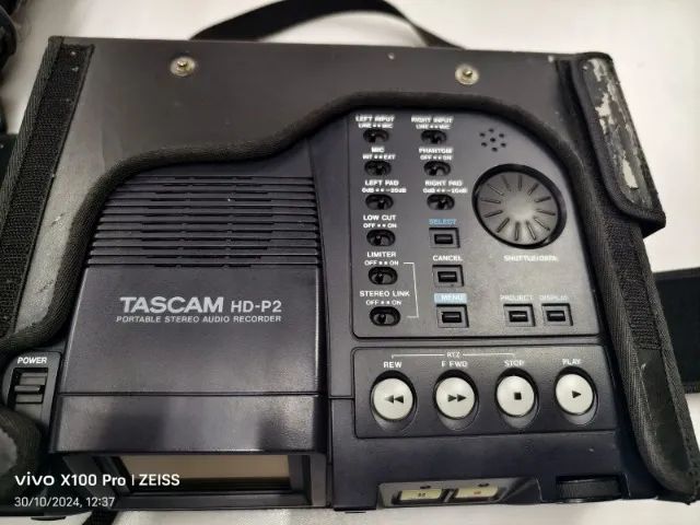 Gravador Tascam - Hdp2 - Compact Flash Com Timecode - Foto 3