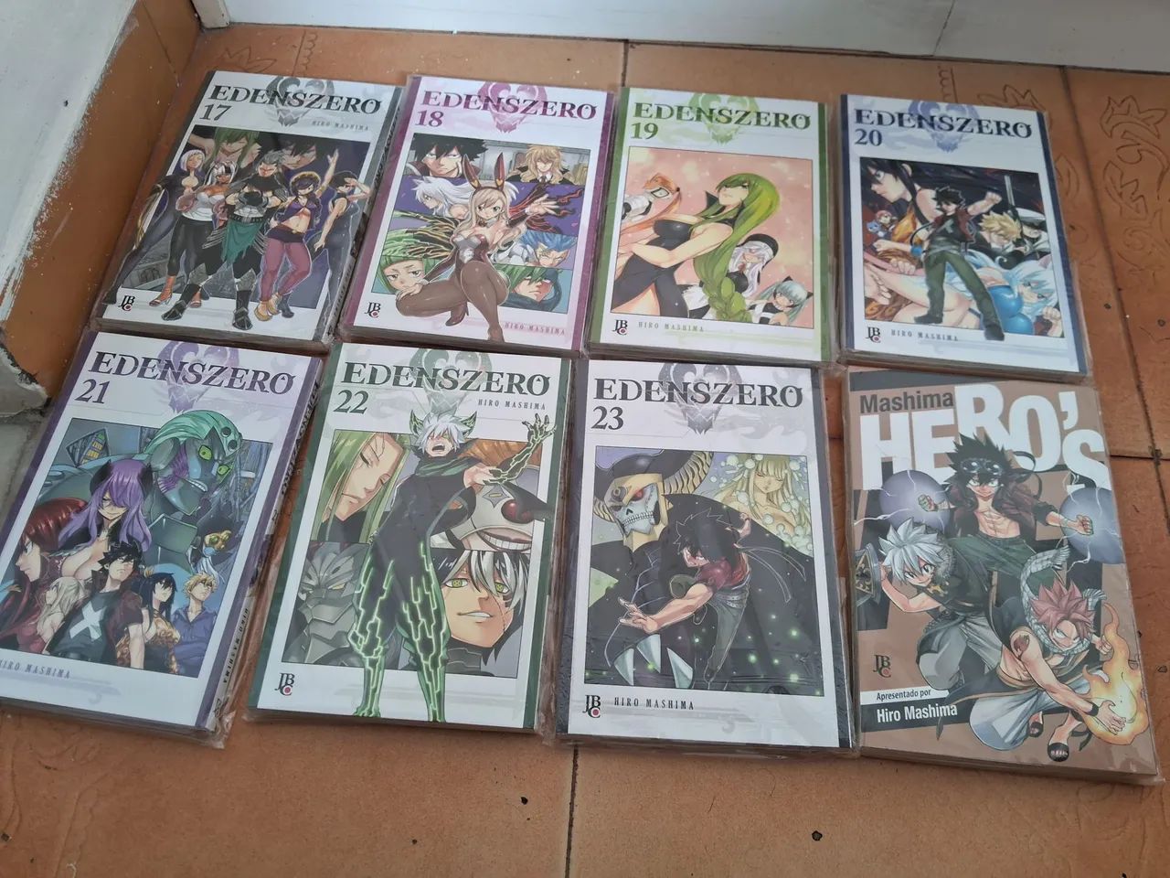Coleção de mangás Edens Zero 1 ao 23 + Mashima Heros - Foto 4