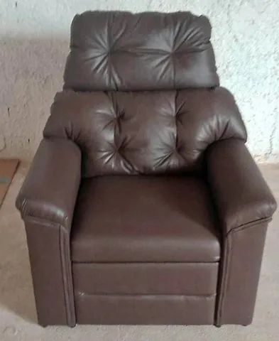 Poltrona Reclinável Courino - Foto 2