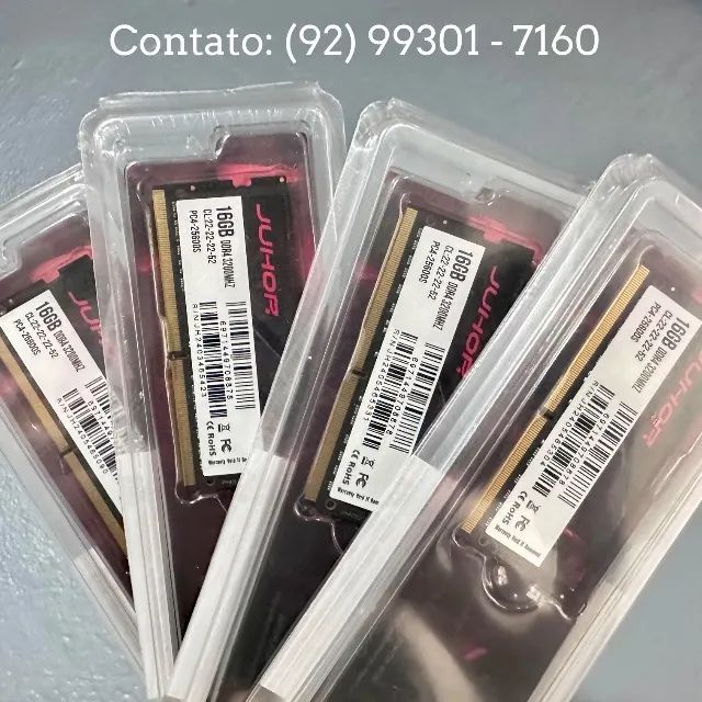 Memória Juhor DDR4 08GB/16GB/3200 - Notebook