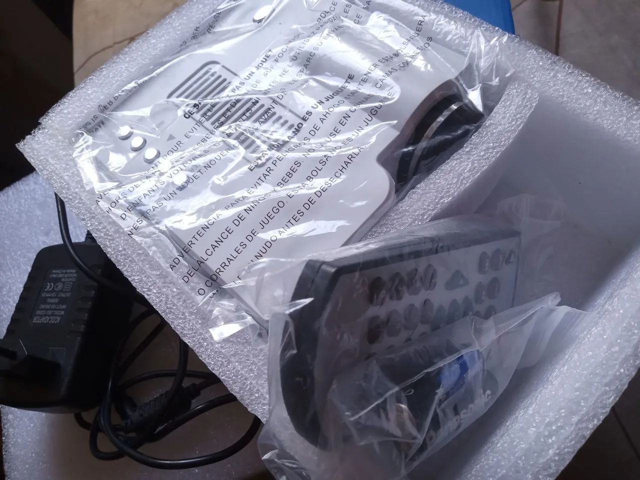 Projetor LED LCD imagem system na caixa - Foto 5