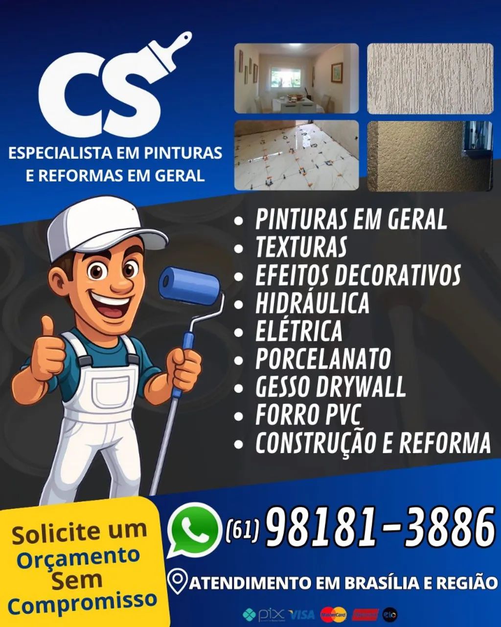 CS pintura reforma em geral * Souza  - Foto 5
