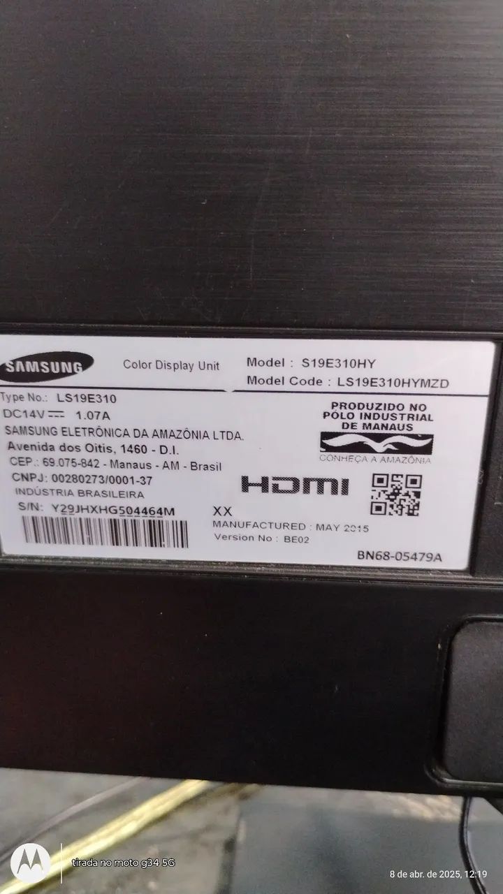 Monitor LED com HDMI e Entradas Diversas - Foto 2