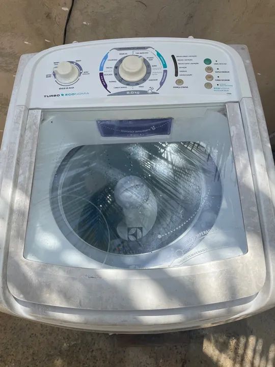Máquina de lavar eletrolux 8kg