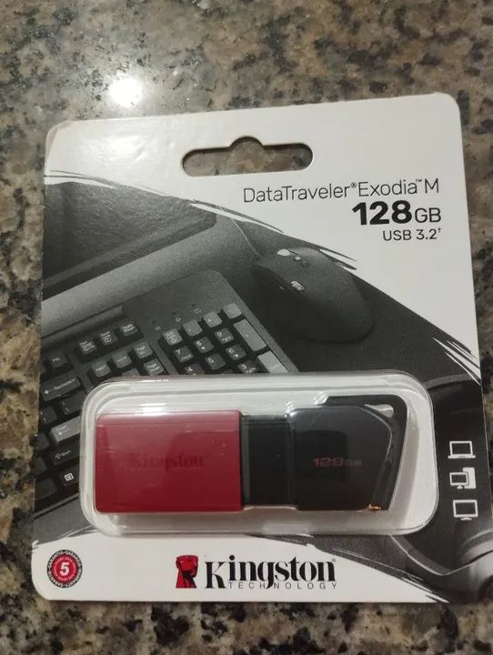 Pen Drive Kingston DataTraveler Exodia 128GB USB 3.2