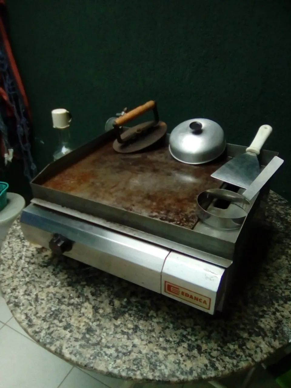 Chapa/grill a gás profissional Edanca - Foto 3