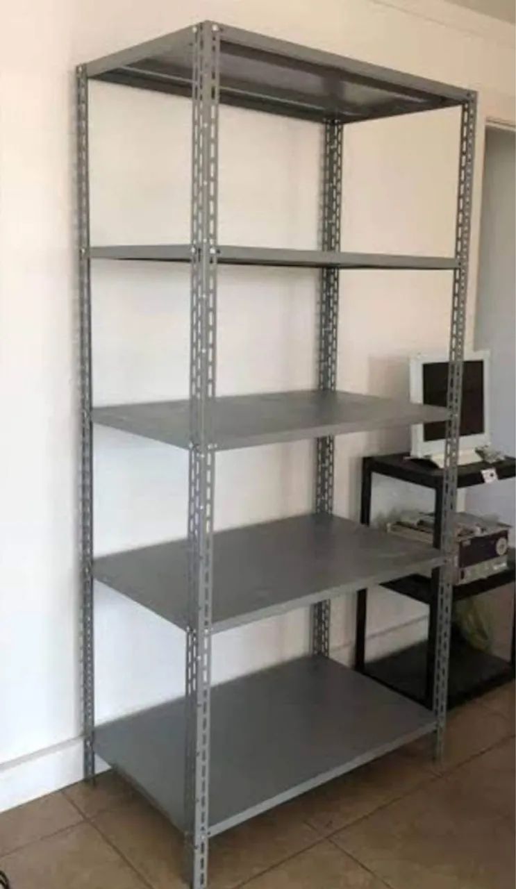 PRATELEIRA DE AÇO 0,60x0,92x200 LINHA PESADA (NOVAS)