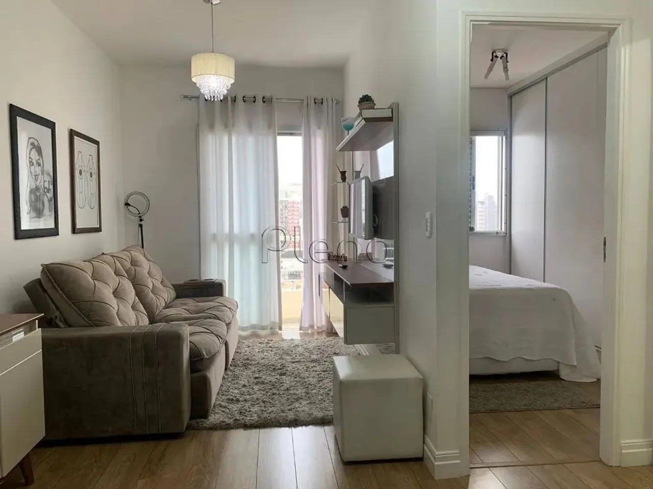 Apartamento para locação com 1 quarto no Ponte Preta, Campinas.