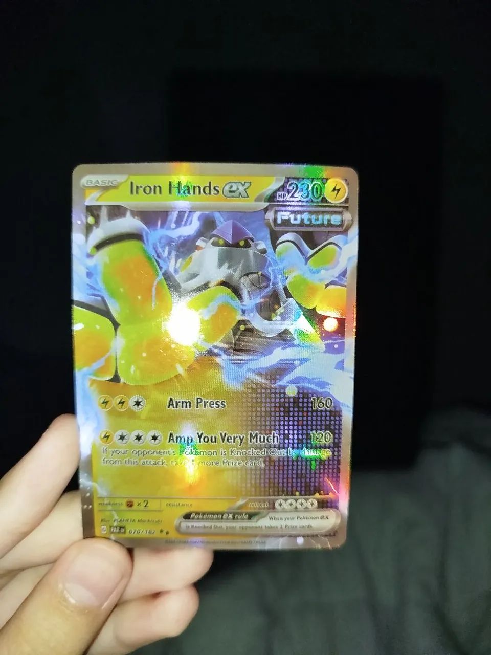 Carta Iron Hands EX - Pokemon