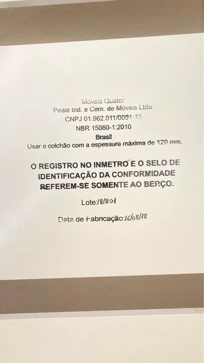 Berço Evolutivo Quater 3 em 1  - Foto 3