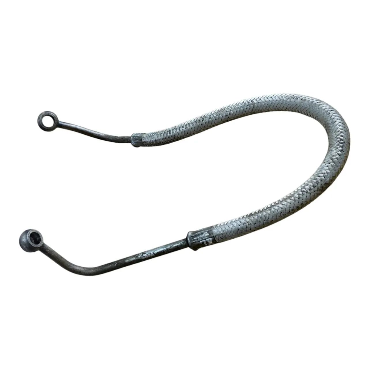 Cano Lubrificação Da Turbina M. Benz 1214 Motor Om366  E2562 - Foto 4
