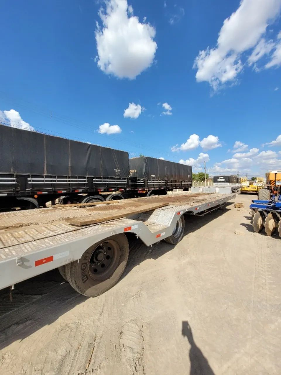 PRANCHA CARREGA TUDO RODOQUINHO 2015/2016 PRATA 3 EIXOS - Foto 4