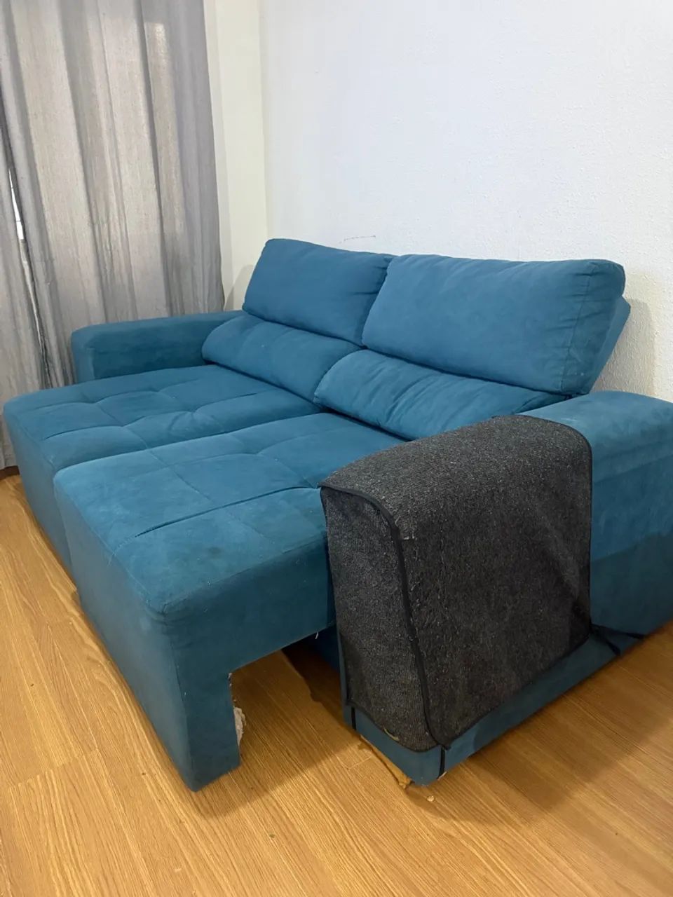 Sofá retratil Azul - Conforto e Estilo!