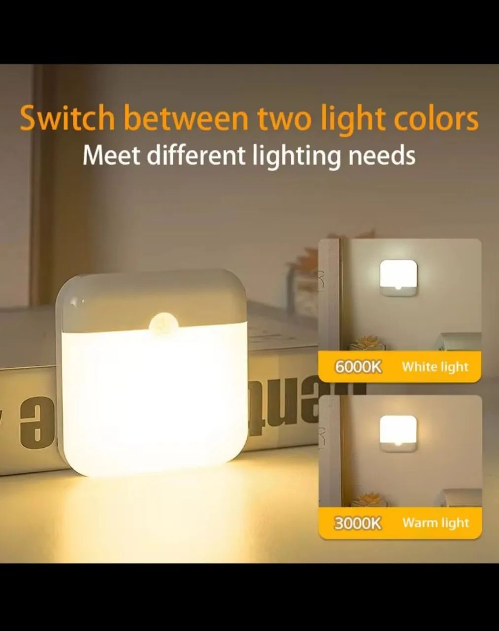 Luminária LED com Sensor de Movimento - Fácil Instalação - Foto 4