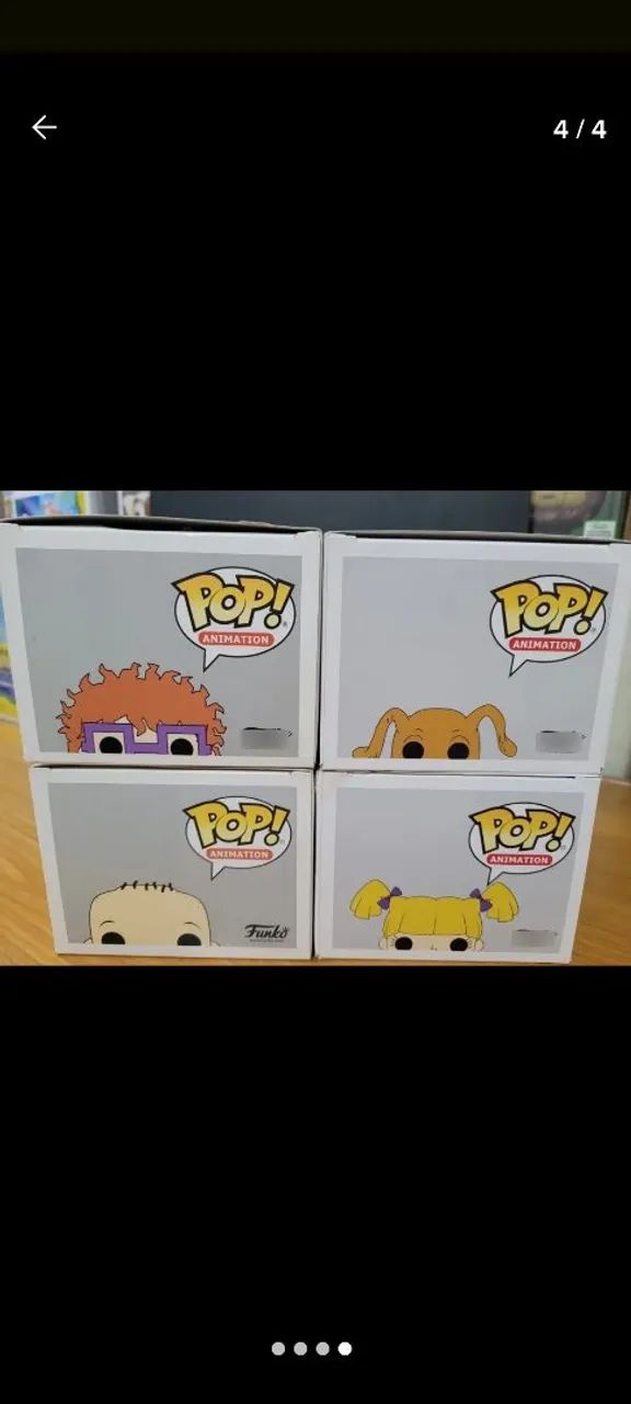 Boneco Funko Pop Rugrats Tommy, Angelica, Chuckie E Spike - Foto 4