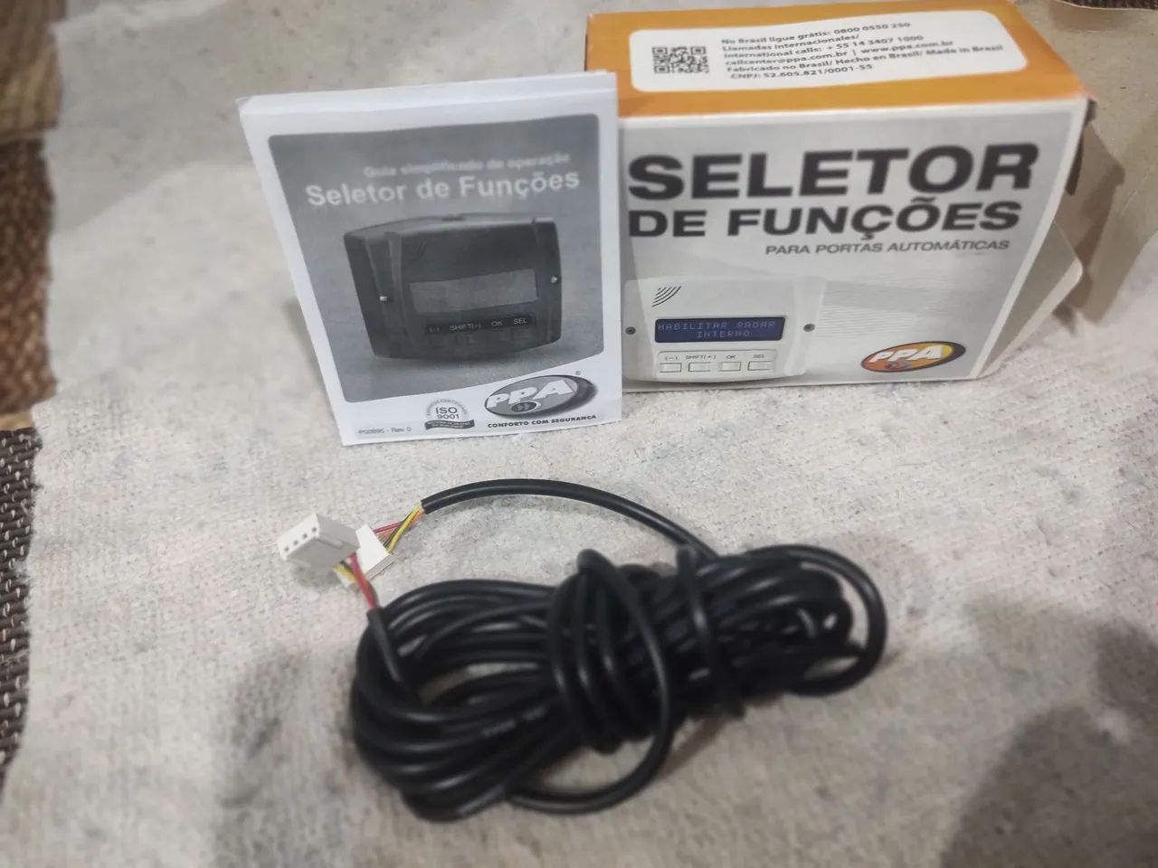 SELETOR DE FUNÇÕES PARA PORTAS AUTOMÁTICAS PPA64840810370049122