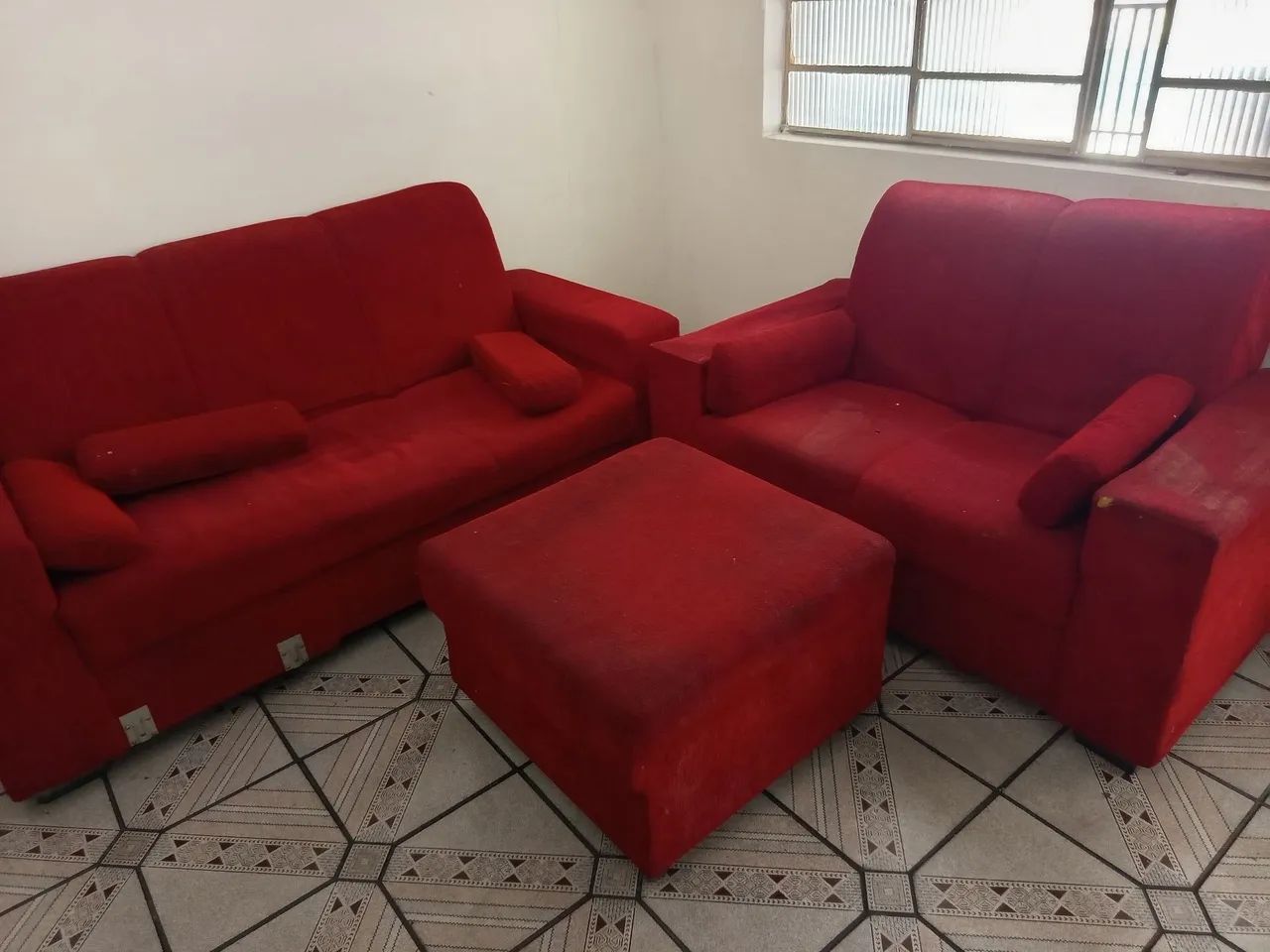 Conjunto sofá 2 e 3 lugares