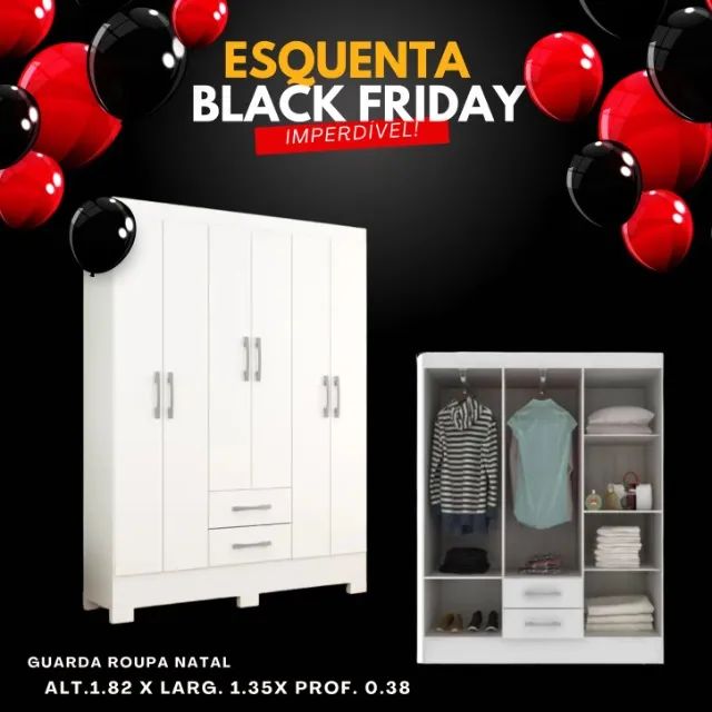 Guarda roupa Natal R$899,00
