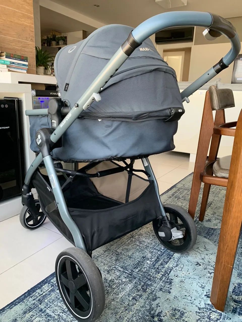 Bebê Conforto + Carrinho Moises Maxi-Cosi linha Anna - Foto 4