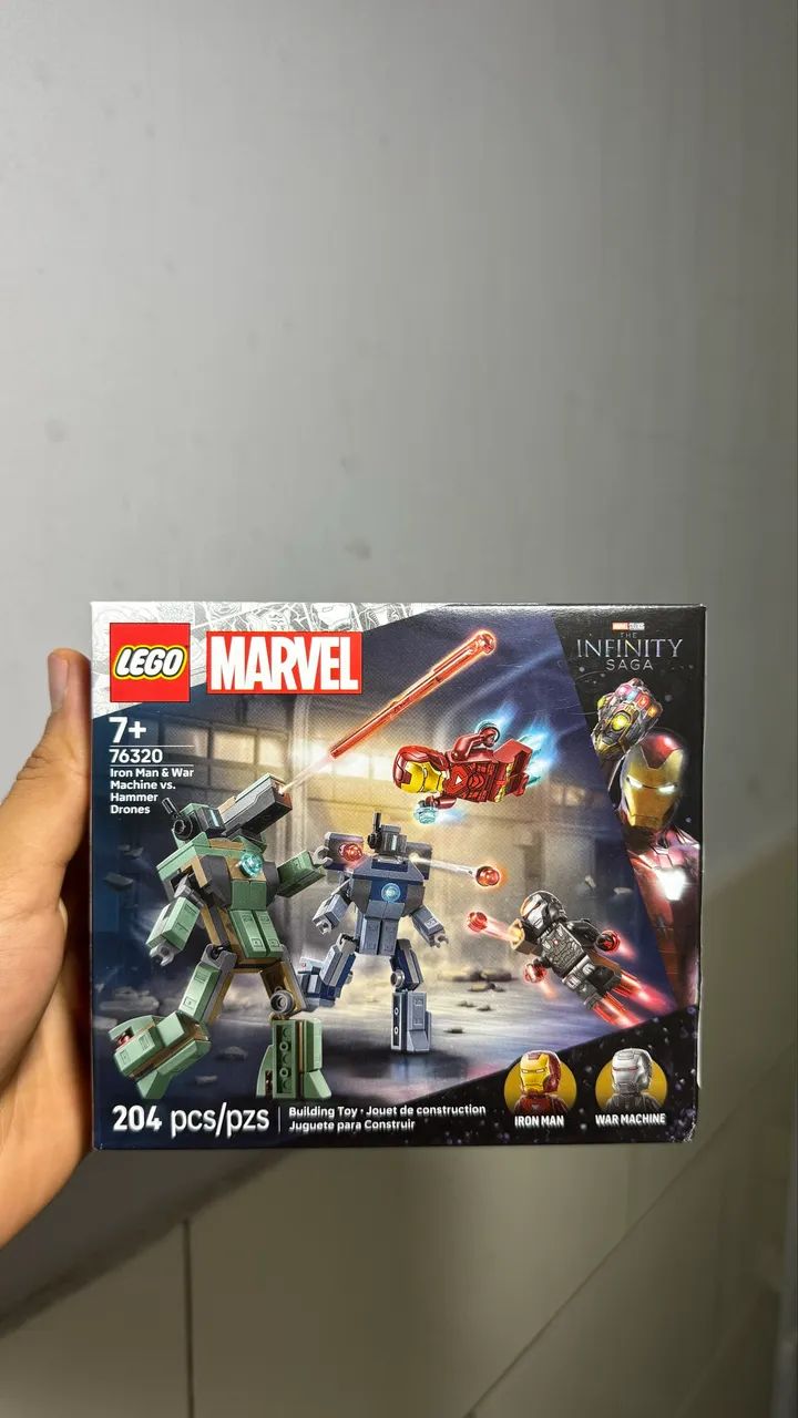 LEGO Super Heroes Marvel Homem de Ferro e Máquina de Guerra vs