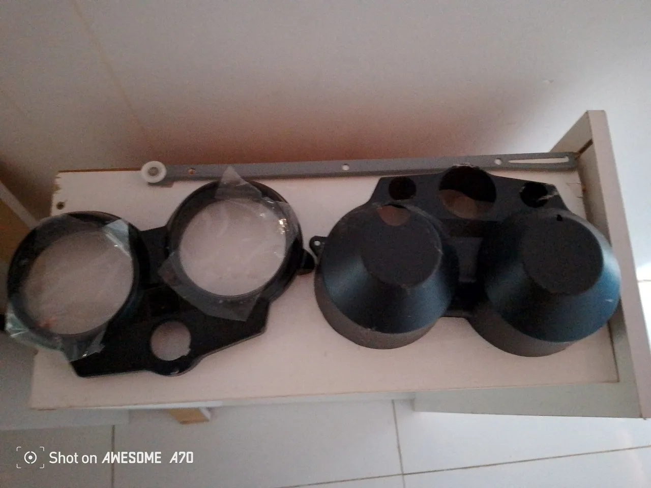 Painel de instrumentos para moto