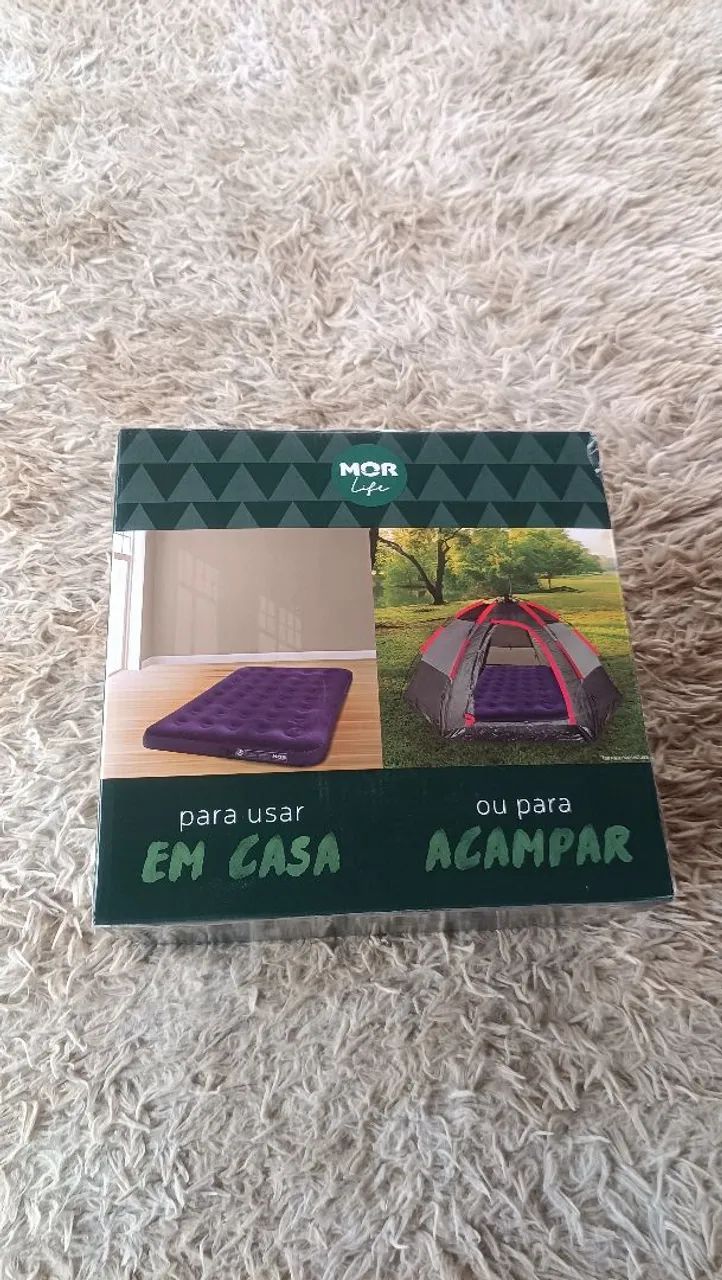 Colchão inflável de casal novo - Foto 2