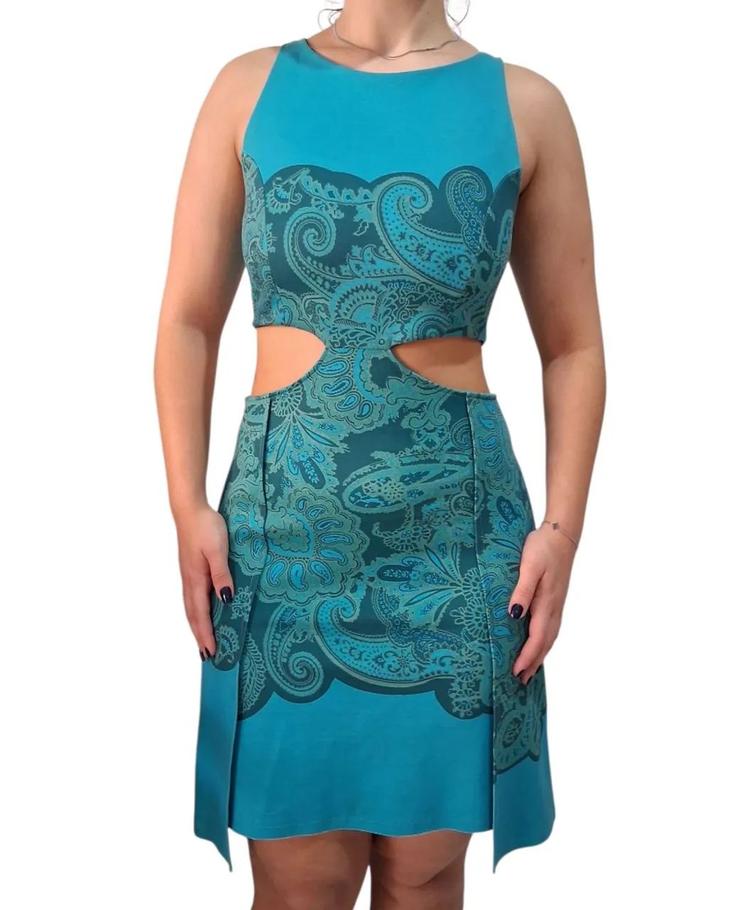 Lindo vestido estampado  da Bo.Bô