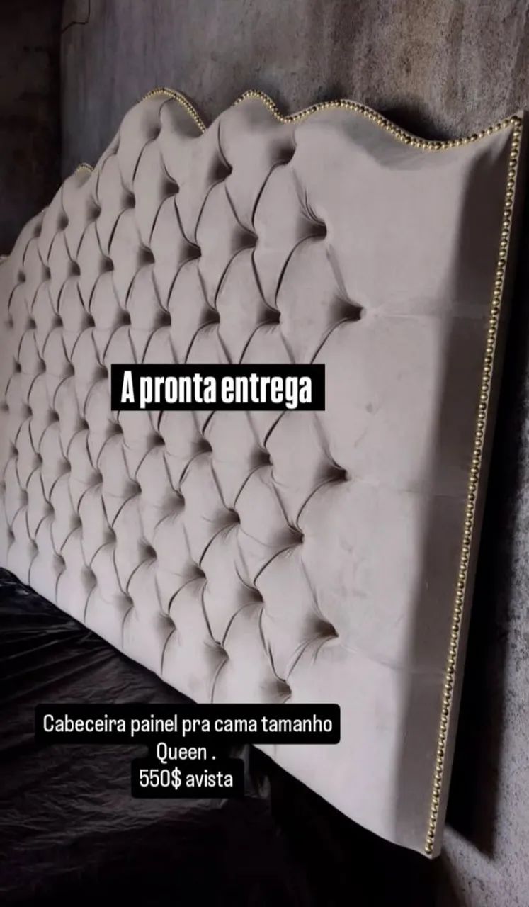 Cabeceira de Cama Queen - A Pronta Entrega