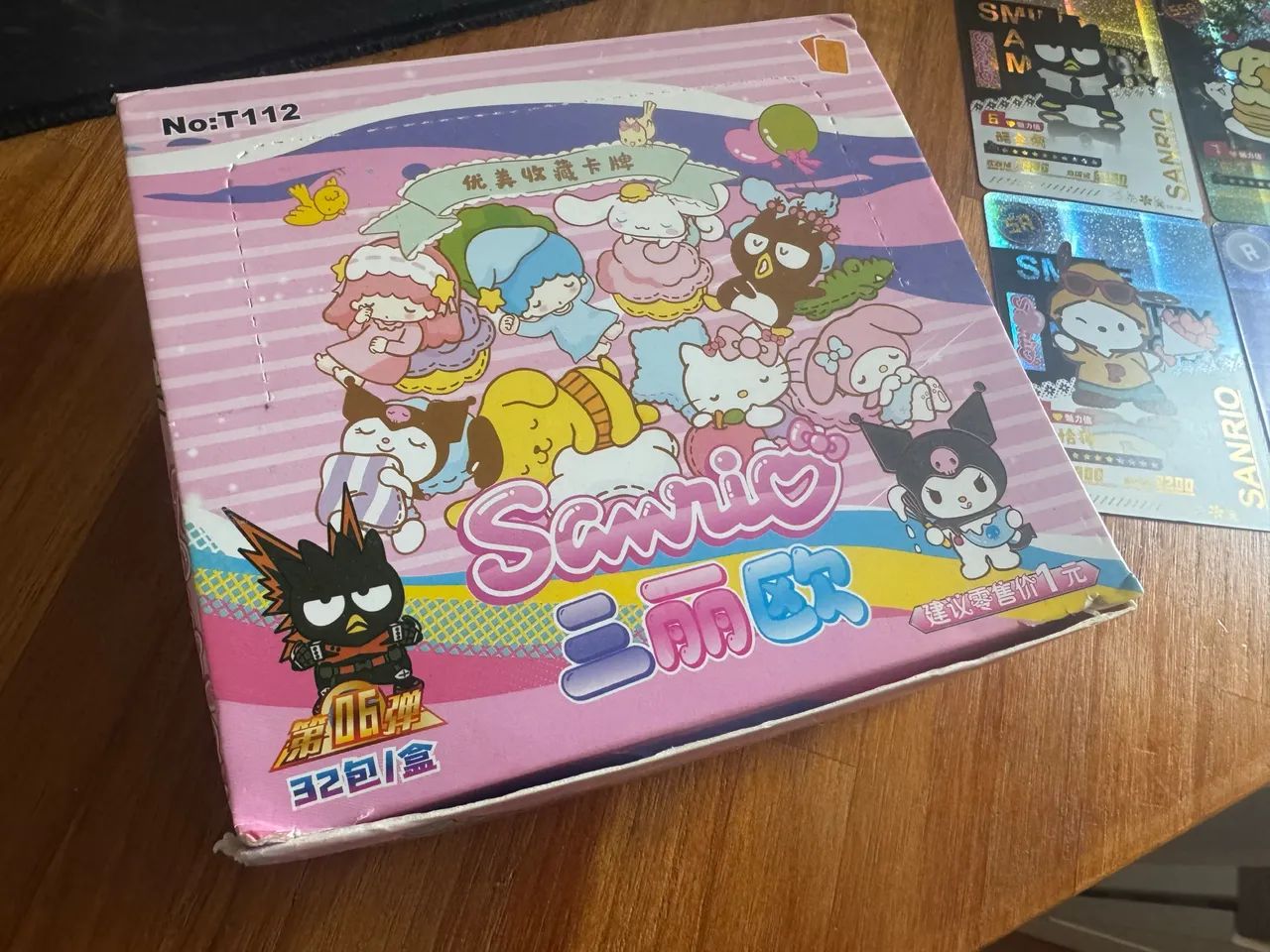 Cards holograficos sanrio hello kitty kuromi lembrancinha