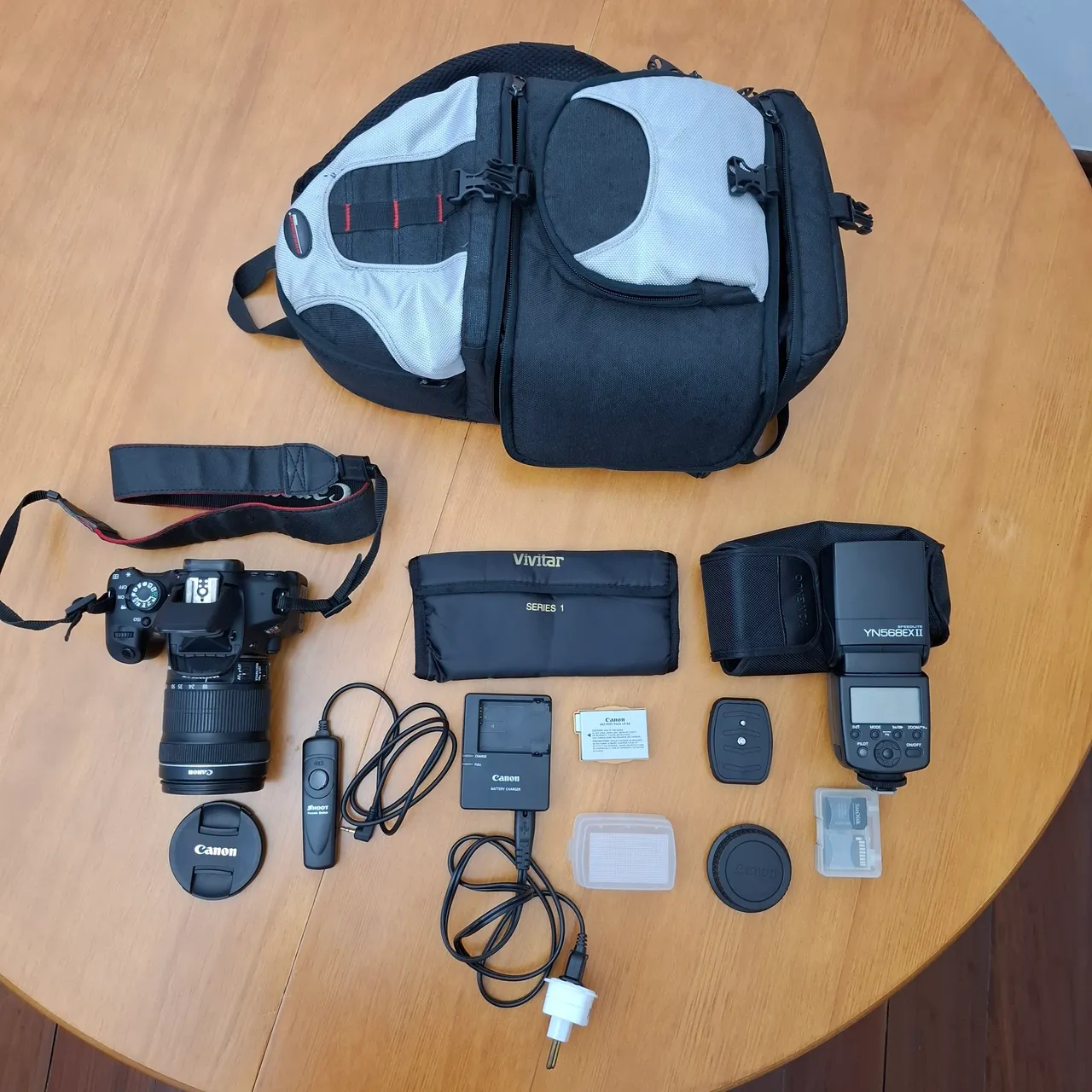 Kit Fotográfico Canon Completo - Perfeito para Iniciantes!