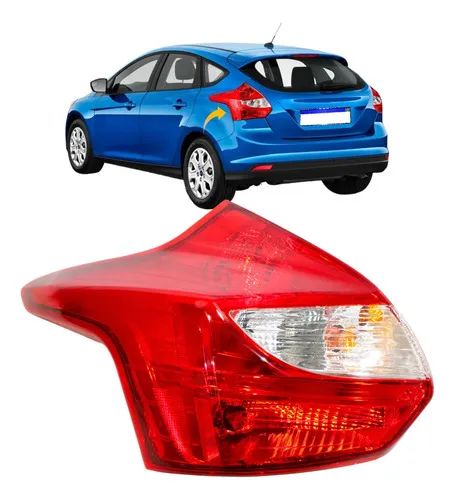 Sinaleira Traseira Lado Ford Focus Hatch 2014 2015 Tyc S/led