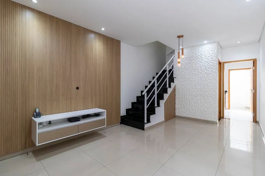 Sobrado novo para venda com 96 metros quadrados com 2 quartos em Vila Mascote